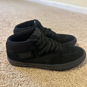 Vans Skate Half Cab Blackout Skate Shoes